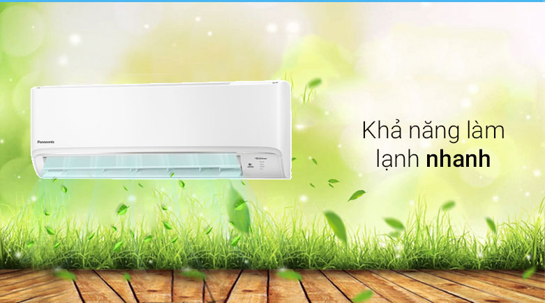 Máy lạnh Panasonic Inverter 2.0 HP CU/CS-XPU18XKH-8| Khả năng làm lạnh nhanh