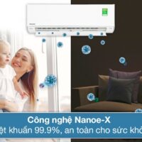 Máy lạnh Panasonic Inverter 1.5 HP CU/CS-XU12XKH-8 - Công nghệ Nanoe-X